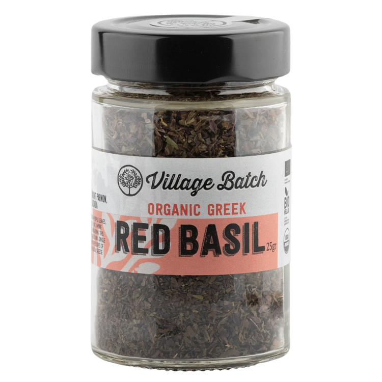 Organic Greek Red Basil