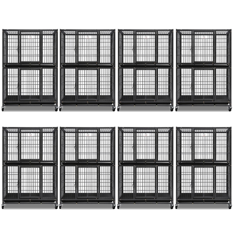 31" Two-Tier Dog Crate 46A