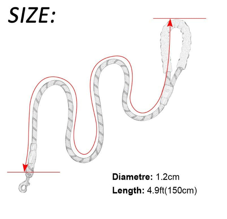 No Pull Heavy Duty Reflective Dog Leash