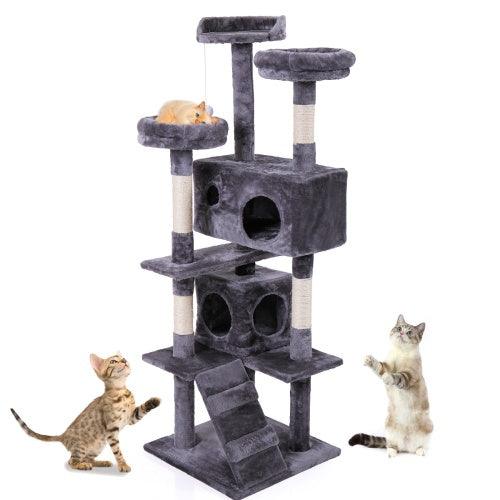 Cat Tree Cat Tower With Catching Ball