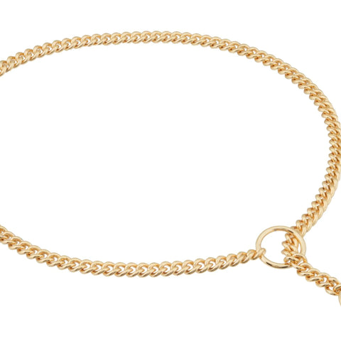 Slip Curve Show Chain Collar (24 in x 1.6 mm)