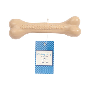 Country Living Nylon Chew Bone Toy for Dogs (Chicken-Flavored), Ideal for Heavy Chewers