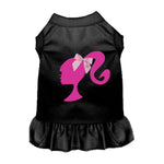 Barbie Silhouette Ruffle Dog Dress