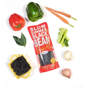 Slow Simmer Black Bean Soup