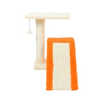 Armarkat Two Level Platform Scratcher W Sisal Carpet Ramp