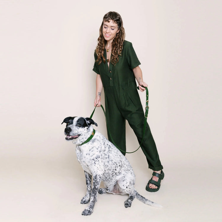 Olive Cactus Collar