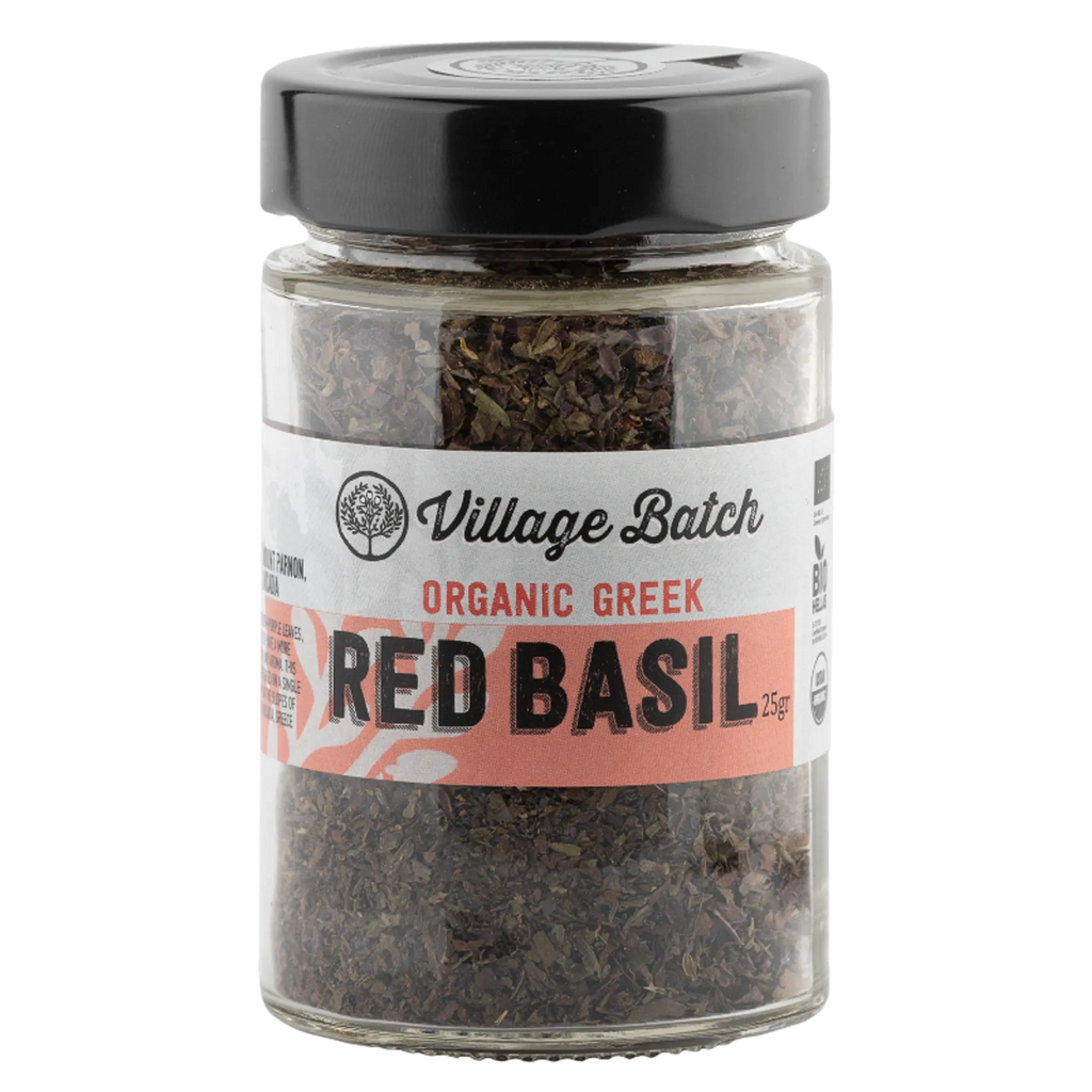 Organic Greek Red Basil