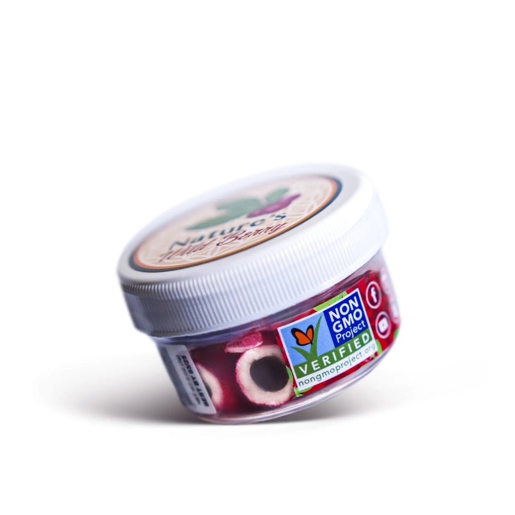 4 Pack Case of The Travel Jar | 4.6 Grams | Best Way to TAKE Your Berries ON The GO