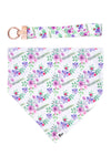 Wildflower Meadow Dog Bandana & Matching Keychain