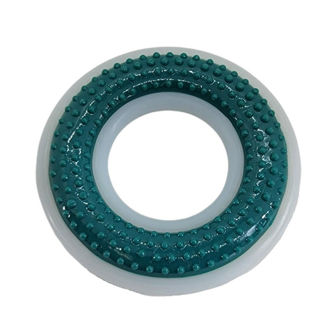 TPR & Nylon Dental Chew Ring Toy for Dogs - Ideal for Aggressive Chewers – (4