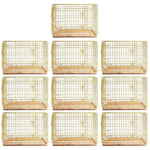 24-42" Collapsible Copper Gold Dog Crate GLD24/30/36/42