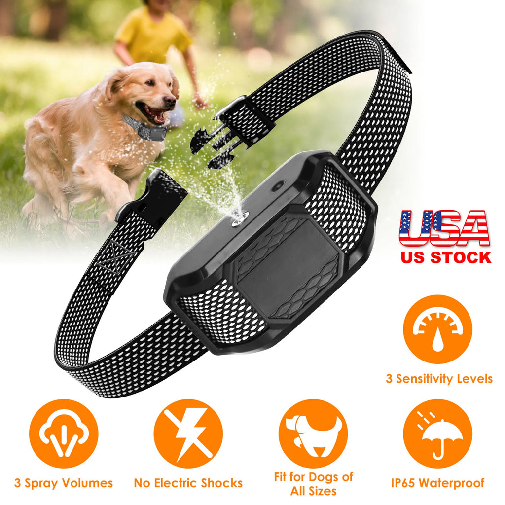 Citronella Bark Collar for Dogs Spray
