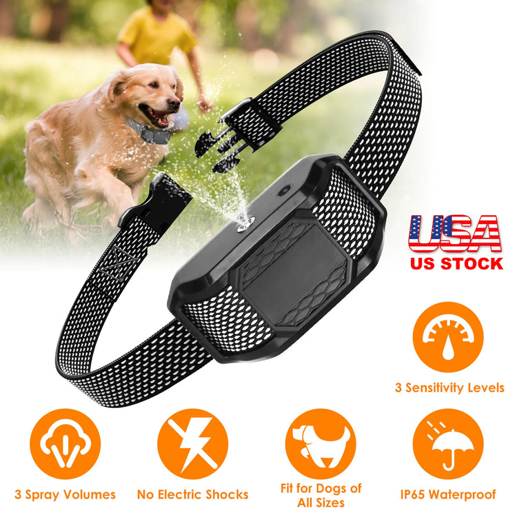 Citronella Bark Collar for Dogs Spray