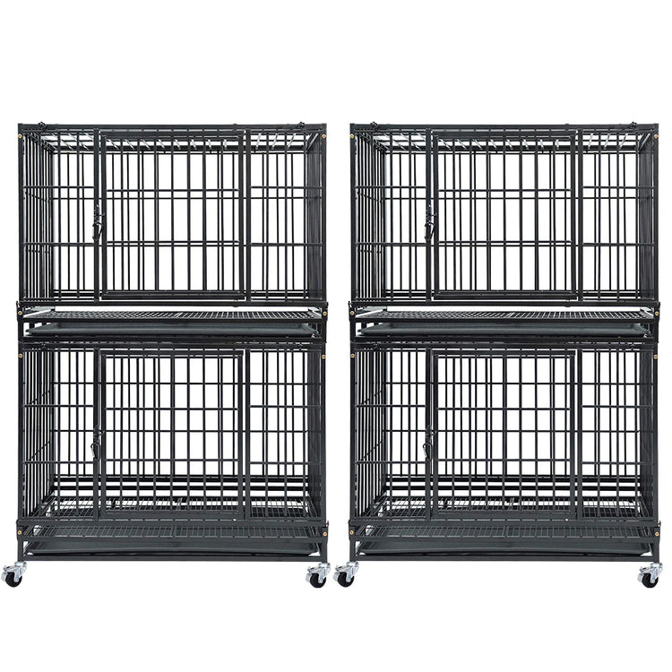 37" Stackable Heavy Duty Dog Kennel 371D04