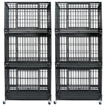 37" Stackable Heavy Duty Dog Kennel 371D04