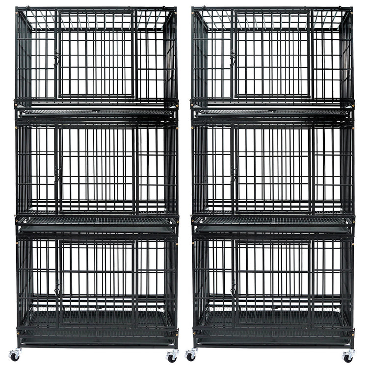 37" Stackable Heavy Duty Dog Kennel 371D04