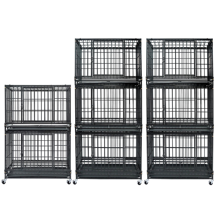 37" Stackable Heavy Duty Dog Kennel 371D04