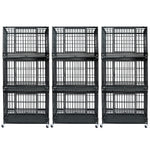 37" Stackable Heavy Duty Dog Kennel 371D04
