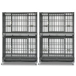 37" Stackable Heavy Duty Dog Crate 371D03