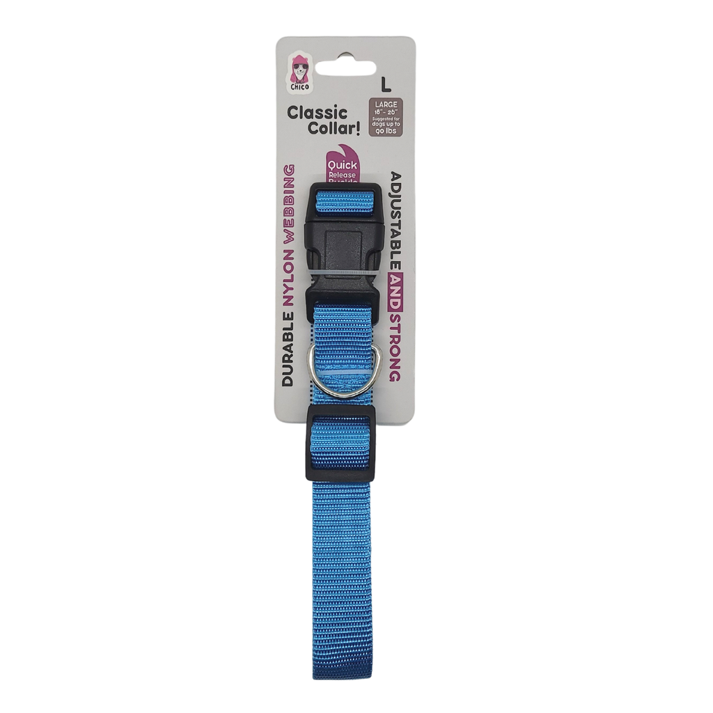 Quick-Release Nylon Dog Collar – Stylish & Durable, Adjustable Fit