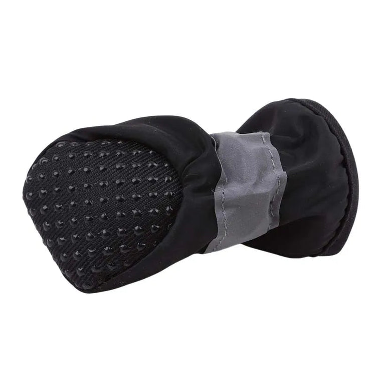 New 4pcs Pet Dog Shoes Anti-slip Rain Snow Boot Thick Warm For Small Cats Dogs Puppy Dog Socks Booties