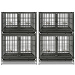 42" Collapsible Dog Crate 43ST