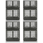 42" Collapsible Dog Crate 43ST