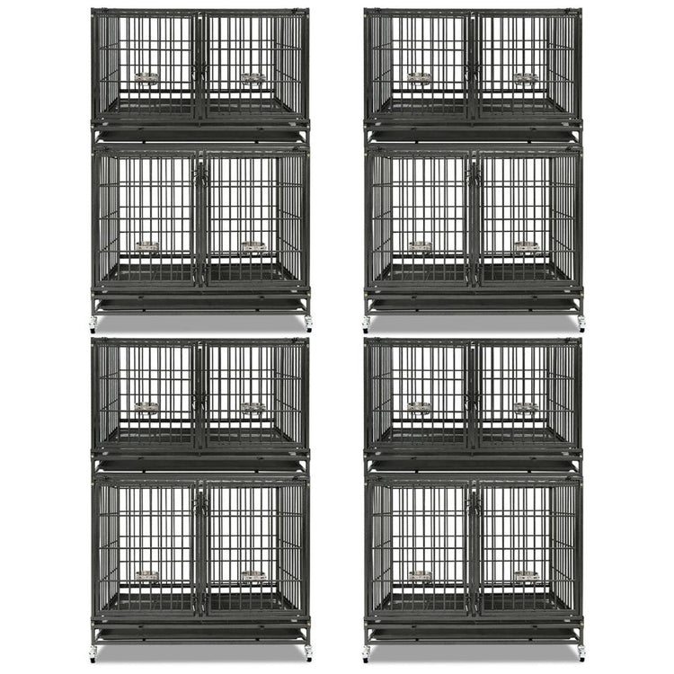 42" Collapsible Dog Crate 43ST