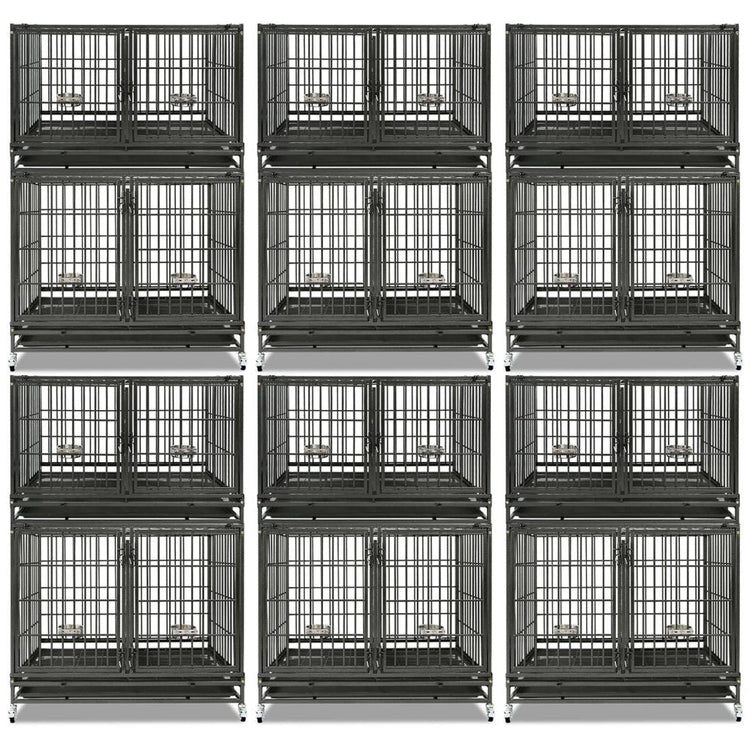 42" Collapsible Dog Crate 43ST