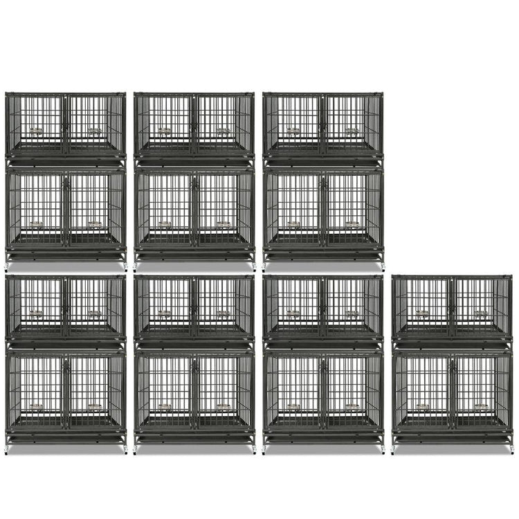 42" Collapsible Dog Crate 43ST