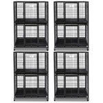 31" Two-Tier Dog Crate 46A