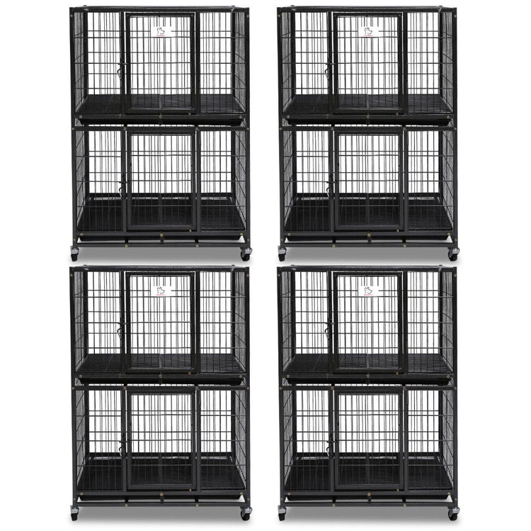 31" Two-Tier Dog Crate 46A