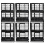 31" Two-Tier Dog Crate 46A