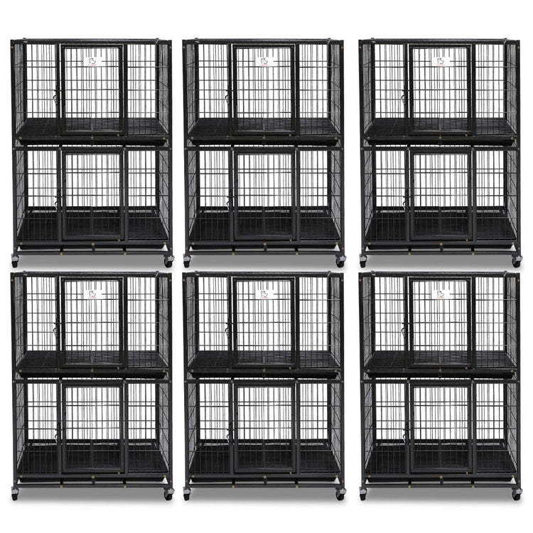 31" Two-Tier Dog Crate 46A