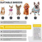Waterproof Reflective Dog Boots – Winter Warm Anti-Slip Pet Shoes with Adjustable Drawstring, for Small Dogs & Puppies (Set of 4)
