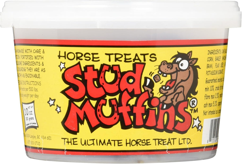 Stud Muffins 10 oz + Red Cell 32 oz Horse Supplement Combo Treats & Vitamins