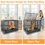 47" Heavy Duty Dog Cage for XL/XXL Dogs 471D02