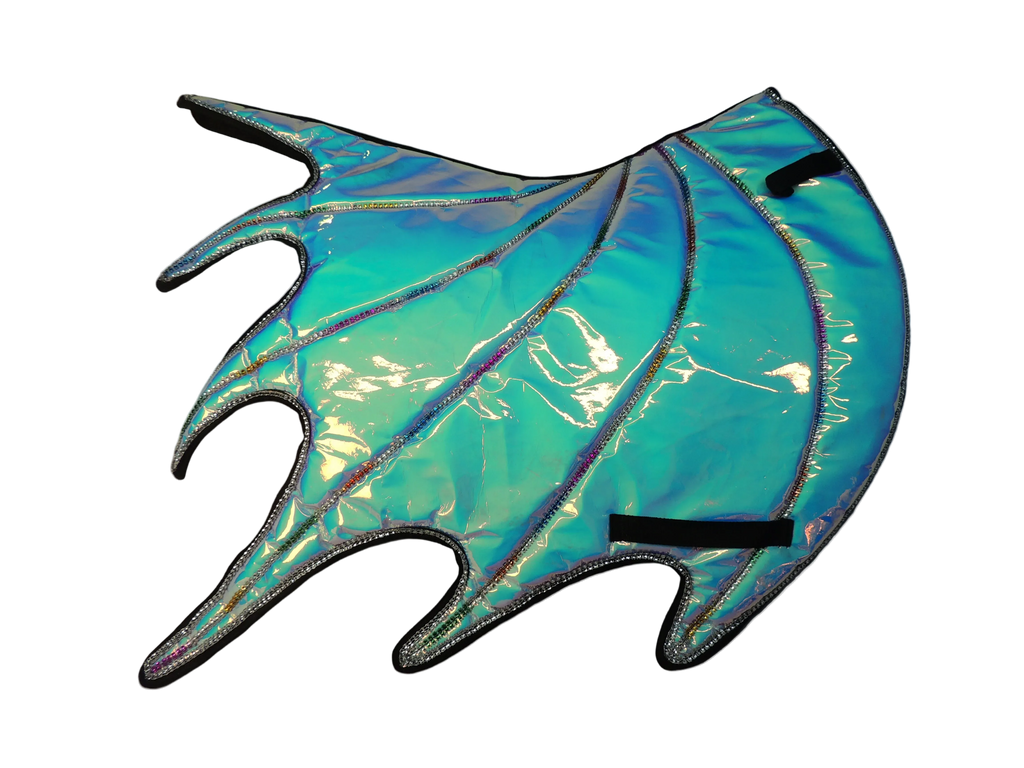 Dragon Horse Saddle Pad, Ear Bonnet & Horse Boot Set, Breathable, Shock Absorbing Equestrian Gear