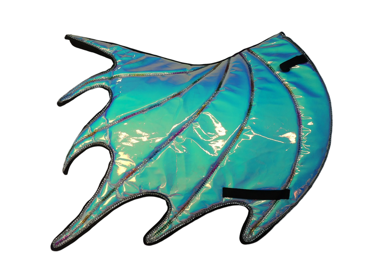 Dragon Horse Saddle Pad, Ear Bonnet & Horse Boot Set, Breathable, Shock Absorbing Equestrian Gear