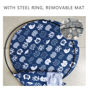 Pet Hammock With Printing Hanging for Kitten, Cat, Puppy and Dog