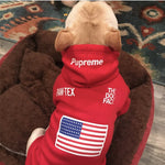 Sport Retro Hoodies Pet Clothes S-XXL