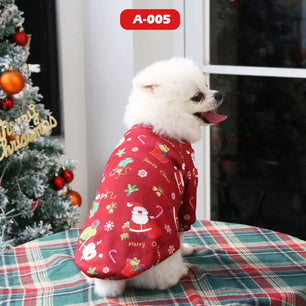 Dog & Cat Christmas Clothes – Santa Costume, Deer Hat, Hoodie & Party Apparel