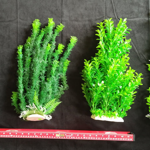 PremiumArtificial AquariumPlantPackage for Fish Tank,THE 4 Musketeers of Plants