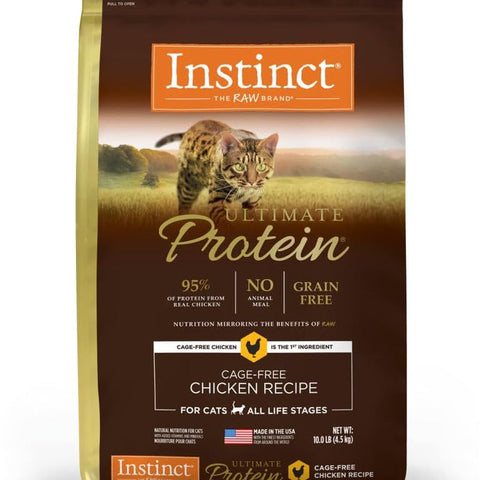 Natural Dry Cat Food, 10 Lb. Bag