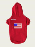 Sport Retro Hoodies Pet Clothes S-XXL