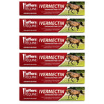 Jeffers Ivermectin Horse Dewormer Gel, Apple Flavored
