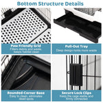 25" Small Animal Cage W25P-1F