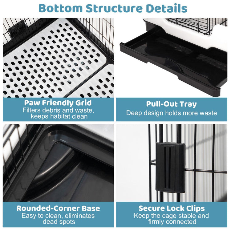 25" Small Animal Cage W25P-1F