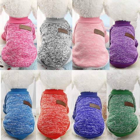 XS-2XL Winter Warm Pet Sweater