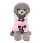Big Polka Dot Snowsuit Jumpsuit